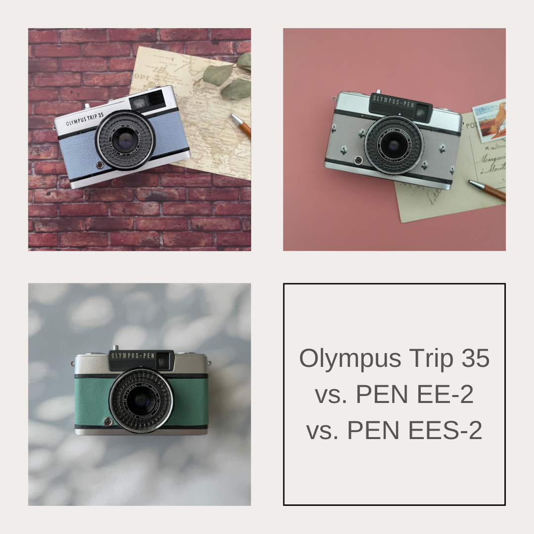 Olympus Trip 35 vs. PEN EE-2 vs. PEN EES-2 – Contrail Film Camera