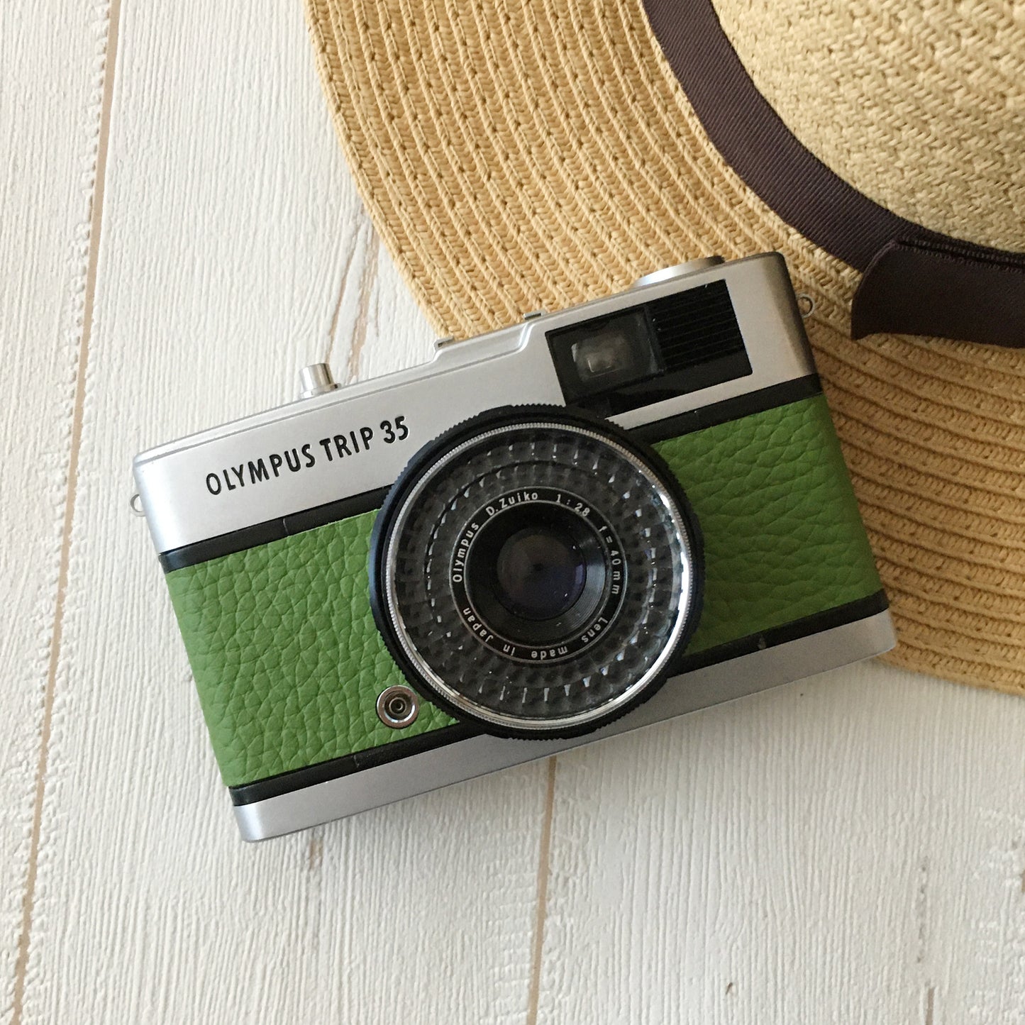 Vintage Film Camera Olympus Trip 35 35mm | Veggie Green