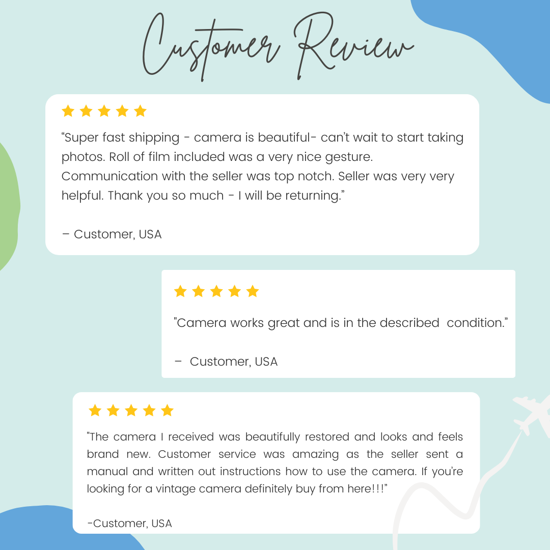 Olympus Trip 35 Vintage 35mm Film Camera | Mustard Yellow