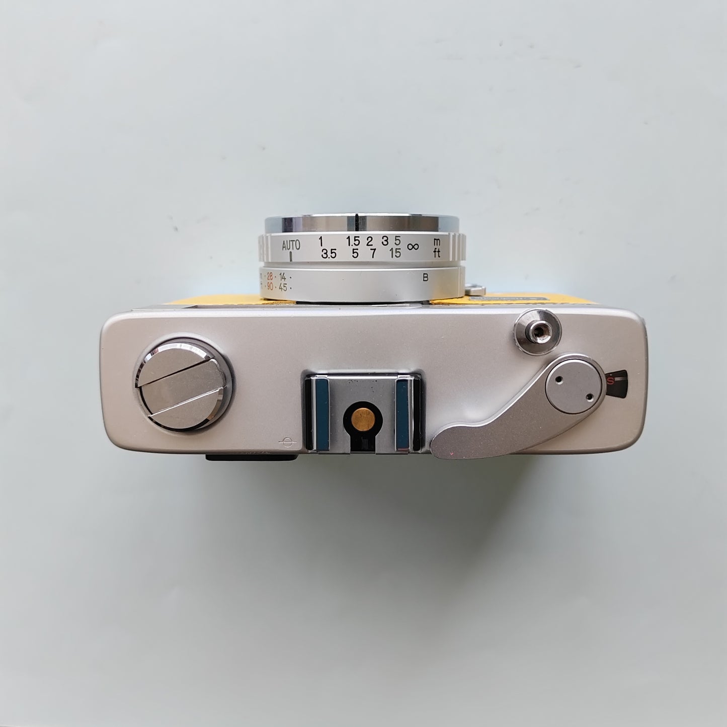 Vintage 35mm Film Camera KONICA C35 | Lemon Yellow