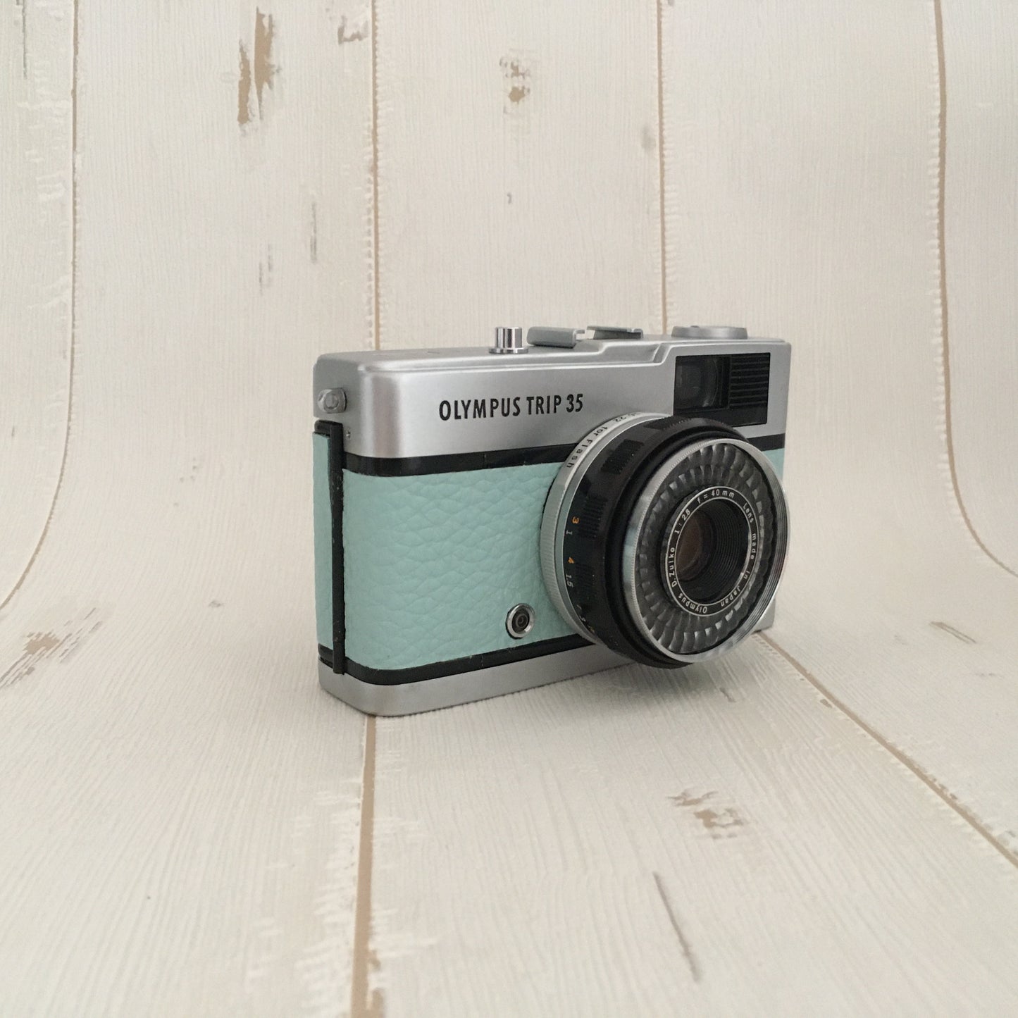 Olympus Trip 35 Vintage 35mm Film Camera | Mint Blue