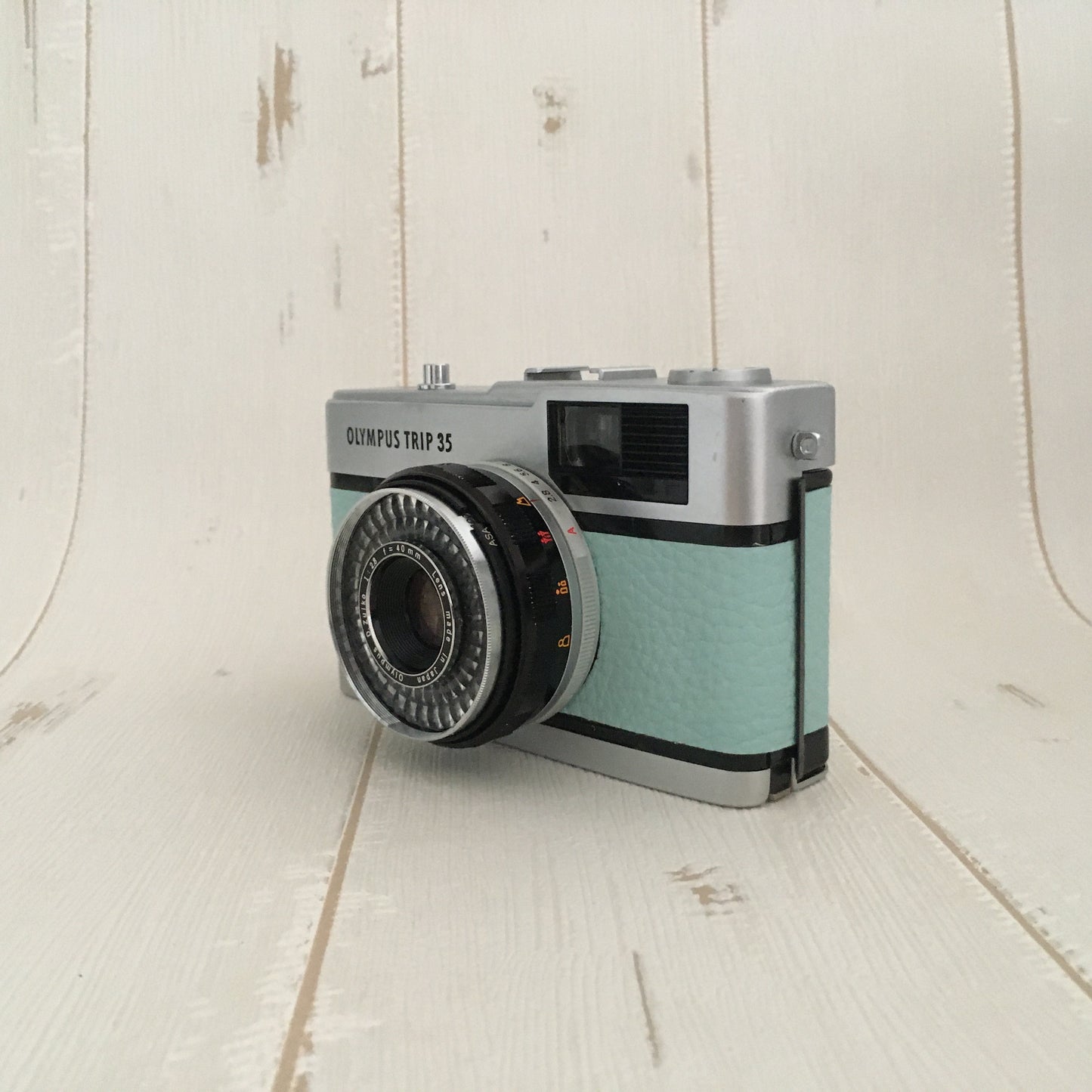 Olympus Trip 35 Vintage 35mm Film Camera | Mint Blue
