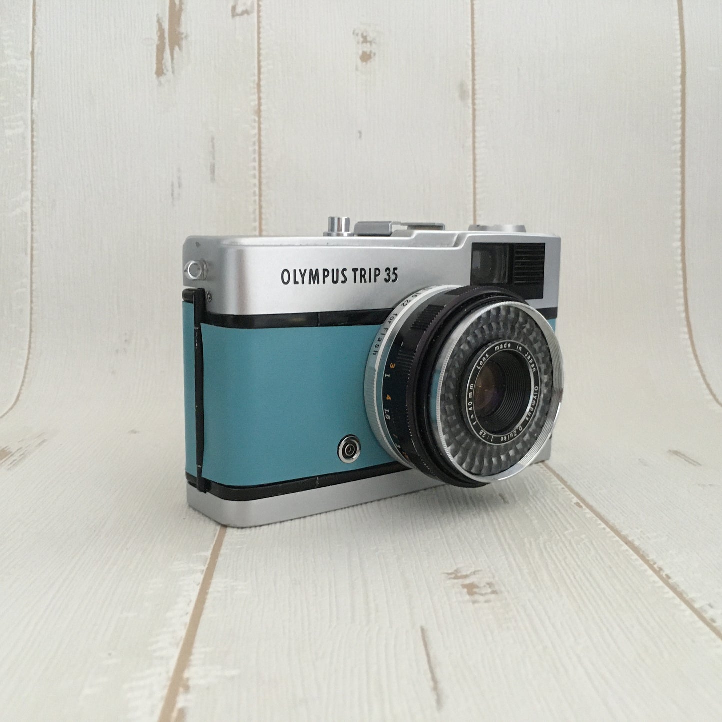 Olympus Trip 35 Vintage 35mm Film Camera | Saxe Blue