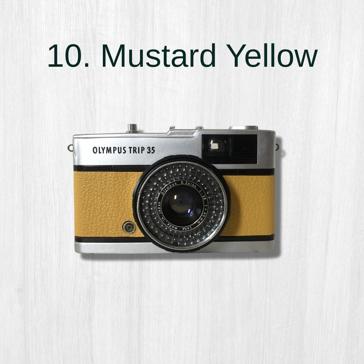 Olympus Trip 35 Film Camera - Custom Leather Colors - Restored & Ready to Shoot