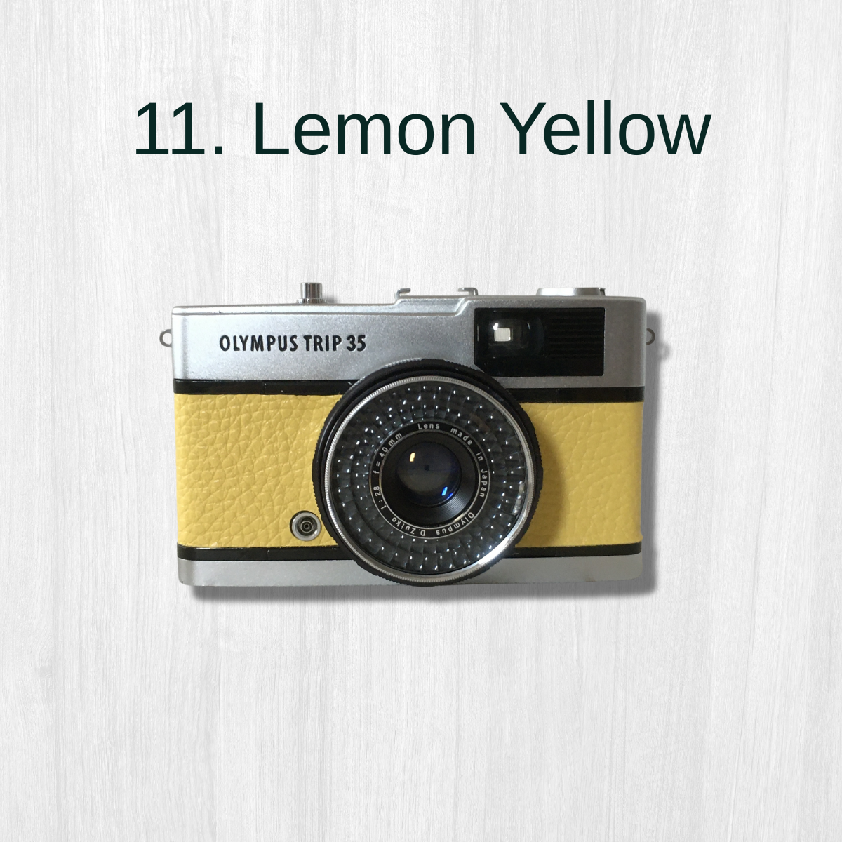 Olympus Trip 35 Film Camera - Custom Leather Colors - Restored