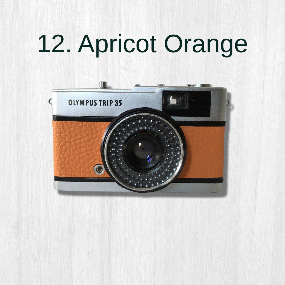 Olympus Trip 35 Film Camera - Custom Leather Colors - Restored
