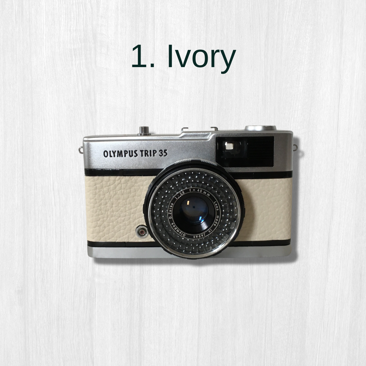 Olympus Trip 35 Film Camera - Custom Leather Colors - Restored