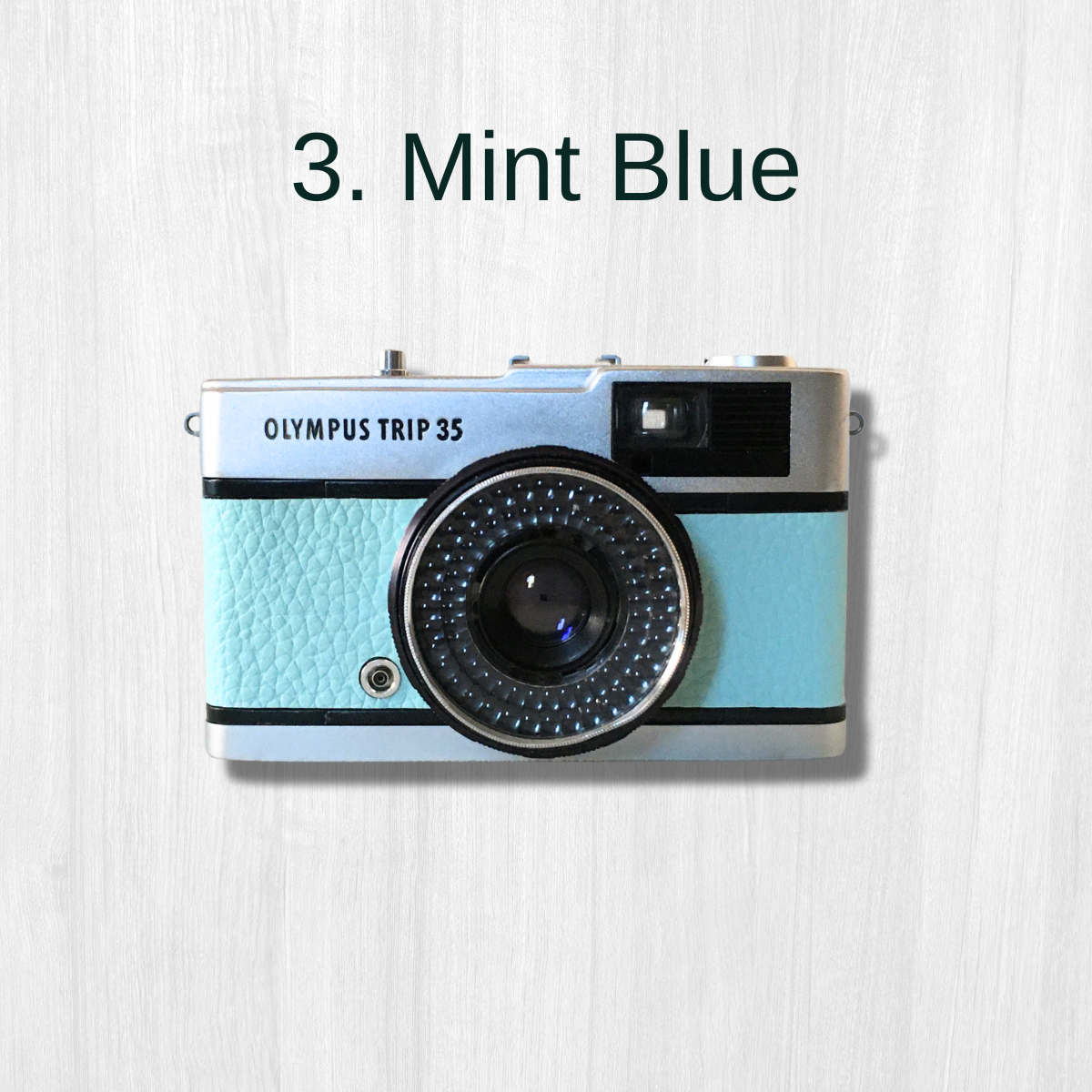 Olympus Trip 35 Film Camera - Custom Leather Colors - Restored
