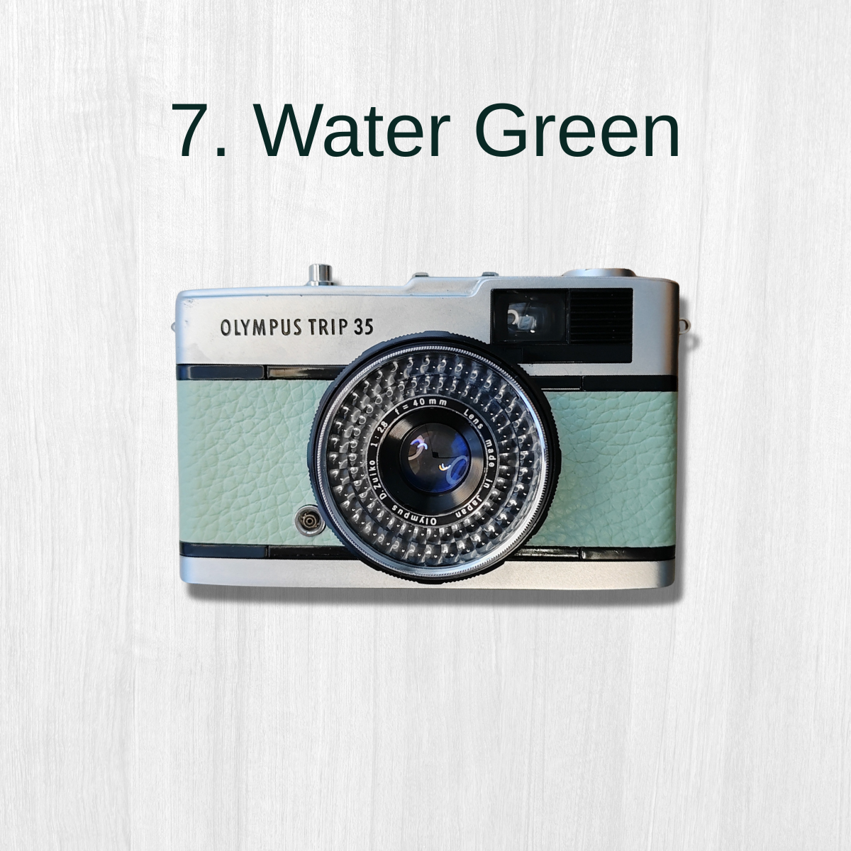 Olympus Trip 35 Film Camera - Custom Leather Colors - Restored & Ready to Shoot