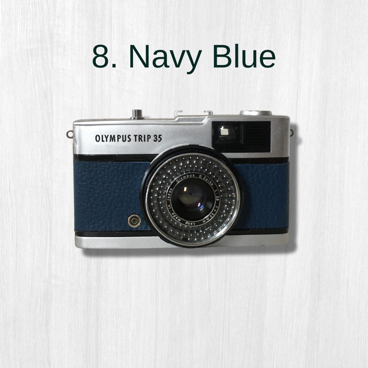 Olympus Trip 35 Film Camera - Custom Leather Colors - Restored & Ready to Shoot