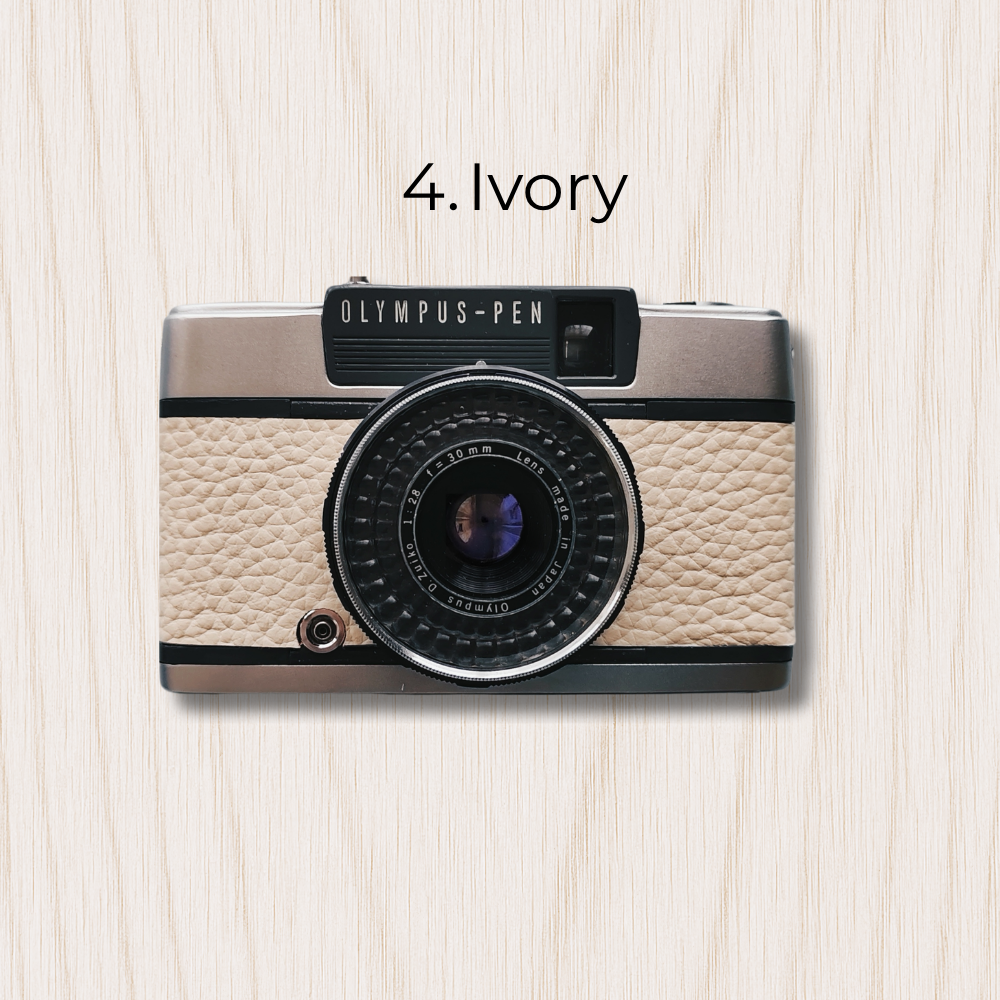 Olympus PEN EES-2 Film Camera - Custom Leather Colors - Restored & Ready to Shoot