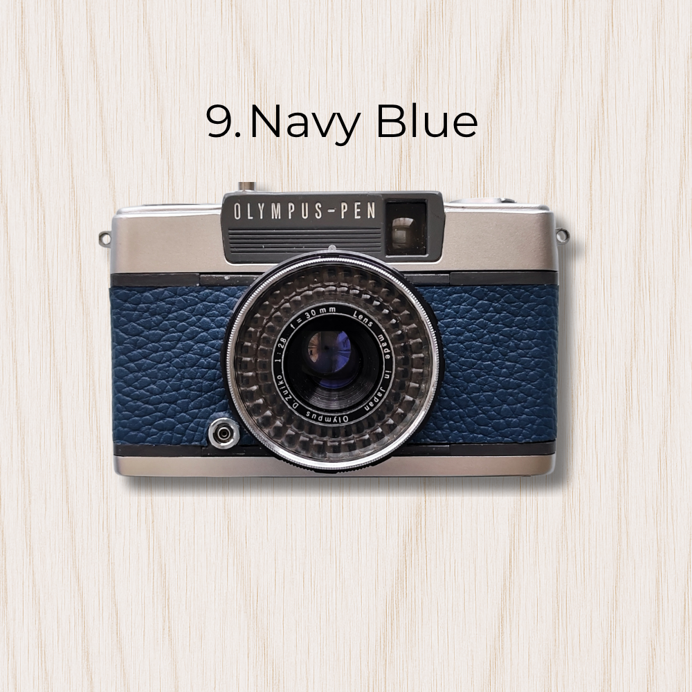 Olympus PEN EES-2 Film Camera - Custom Leather Colors - Restored & Ready to Shoot
