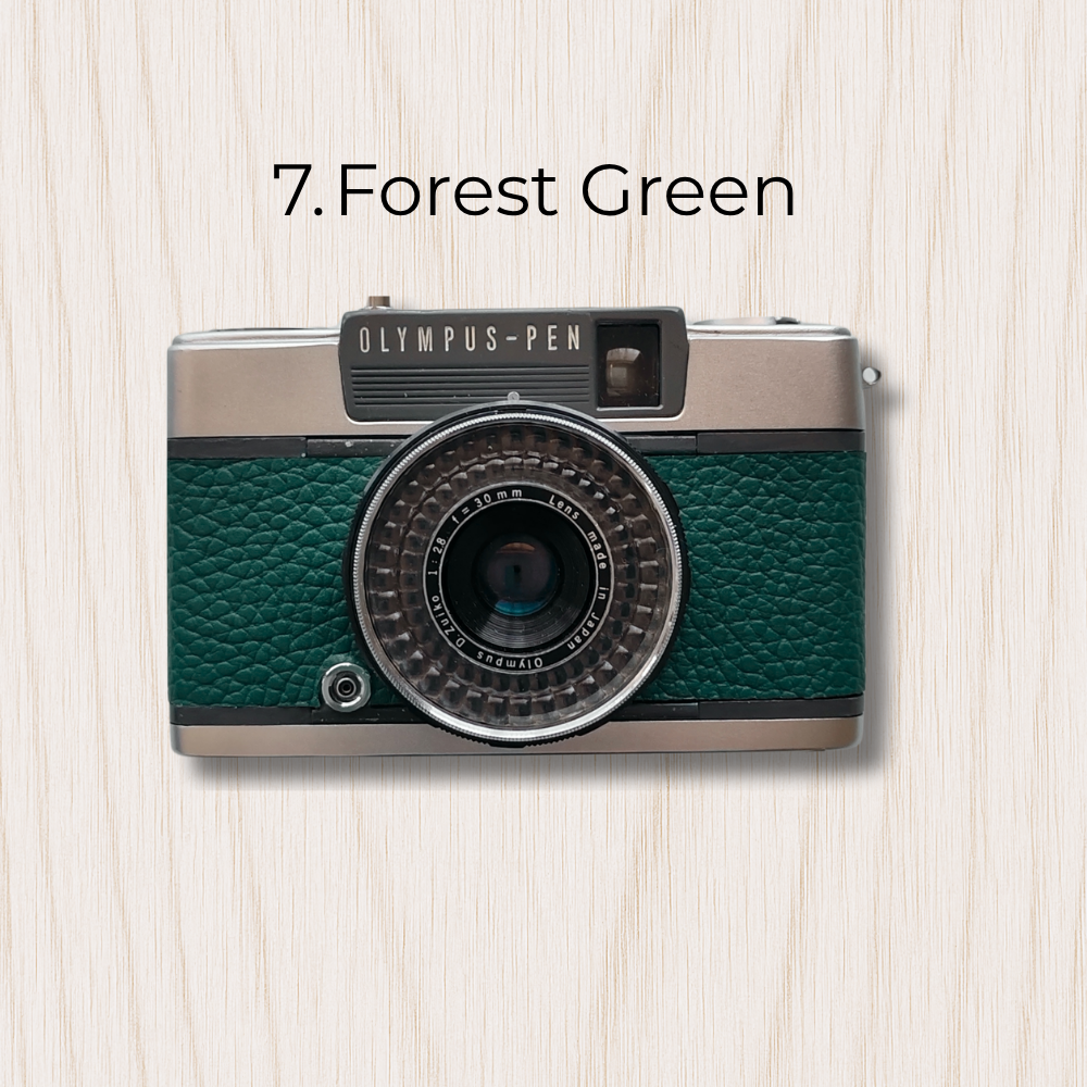 Olympus PEN EES-2 Film Camera - Custom Leather Colors - Restored & Ready to Shoot