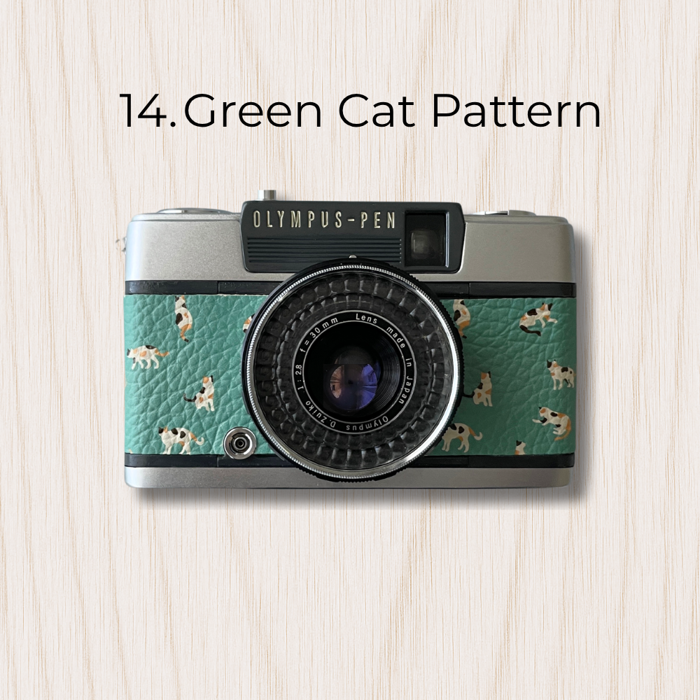 Olympus PEN EES-2 Film Camera - Custom Leather Colors - Restored & Ready to Shoot