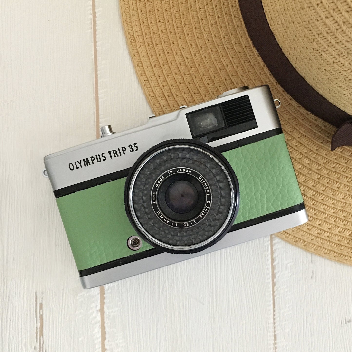 Olympus Trip 35 Vintage 35mm Film Camera | Wasabi Green