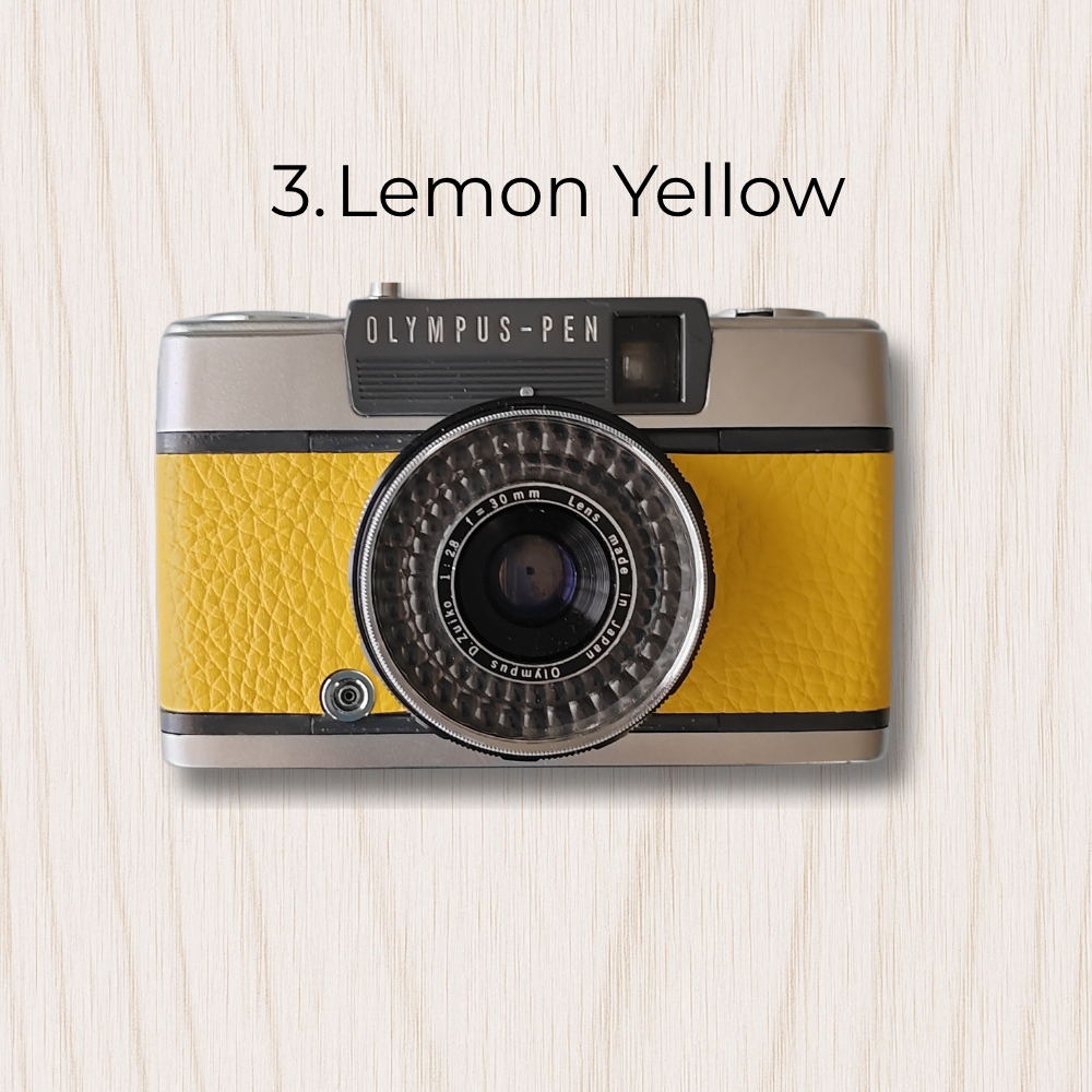Olympus PEN EES-2 Film Camera - Custom Leather Colors - Restored & Ready to Shoot