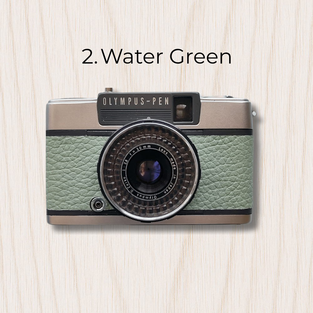 Olympus PEN EES-2 Film Camera - Custom Leather Colors - Restored & Ready to Shoot