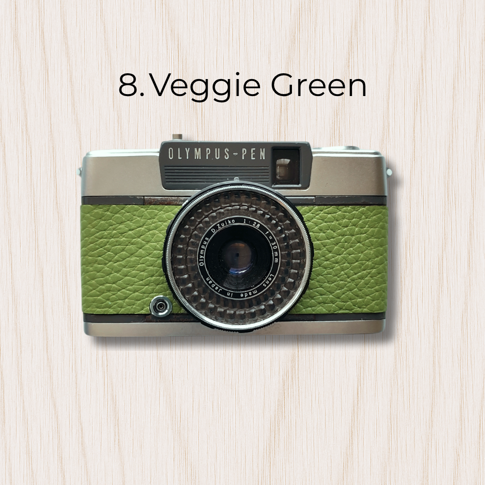 Olympus PEN EES-2 Film Camera - Custom Leather Colors - Restored & Ready to Shoot