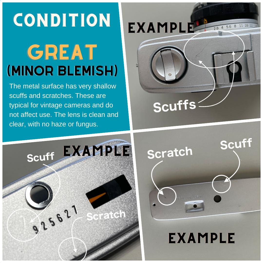 Olympus Trip 35 Film Camera - Custom Leather Colors - Restored & Ready to Shoot