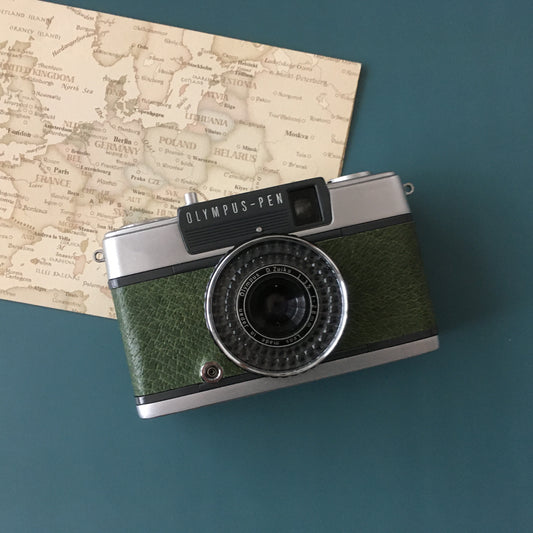 Olympus PEN EE-2 Vintage 35mm Film Camera |  Matcha Green