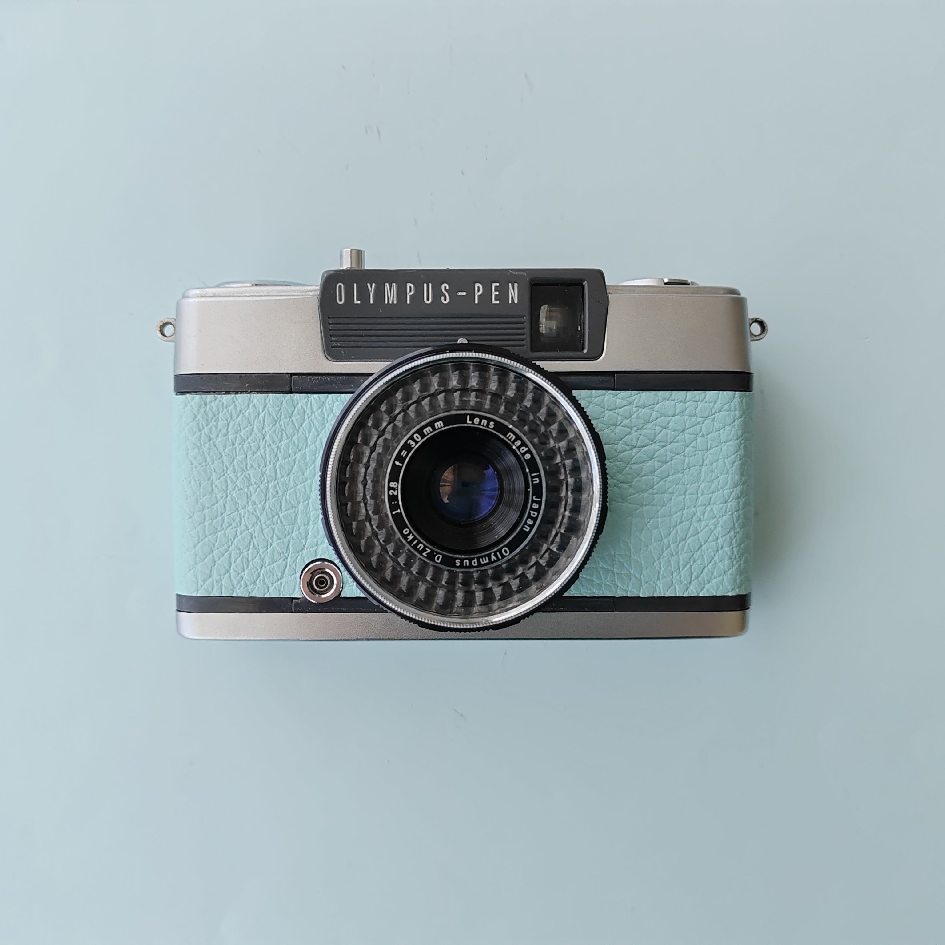 Vintage Film Camera Olympus PEN EES-2 35mm | Mint Blue – Contrail