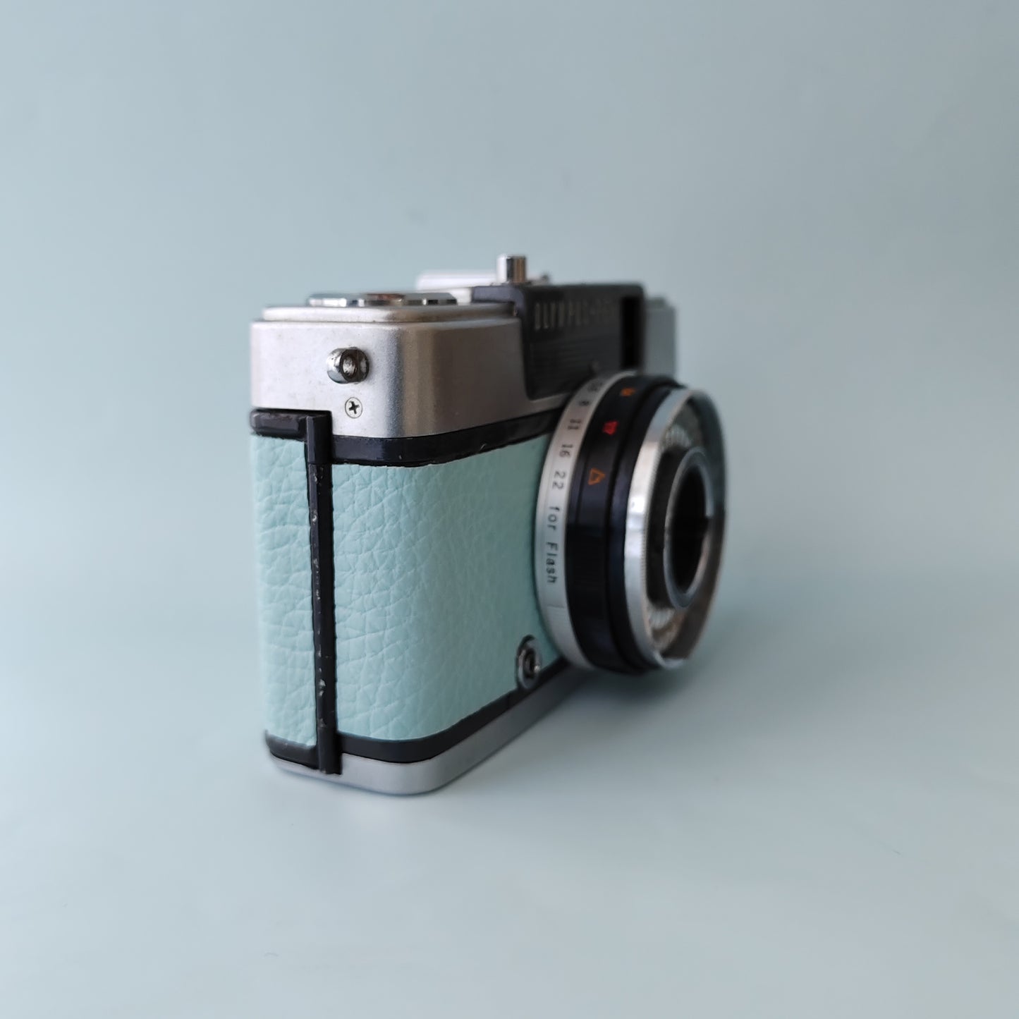Vintage Film Camera Olympus PEN EES-2 35mm | Mint Blue