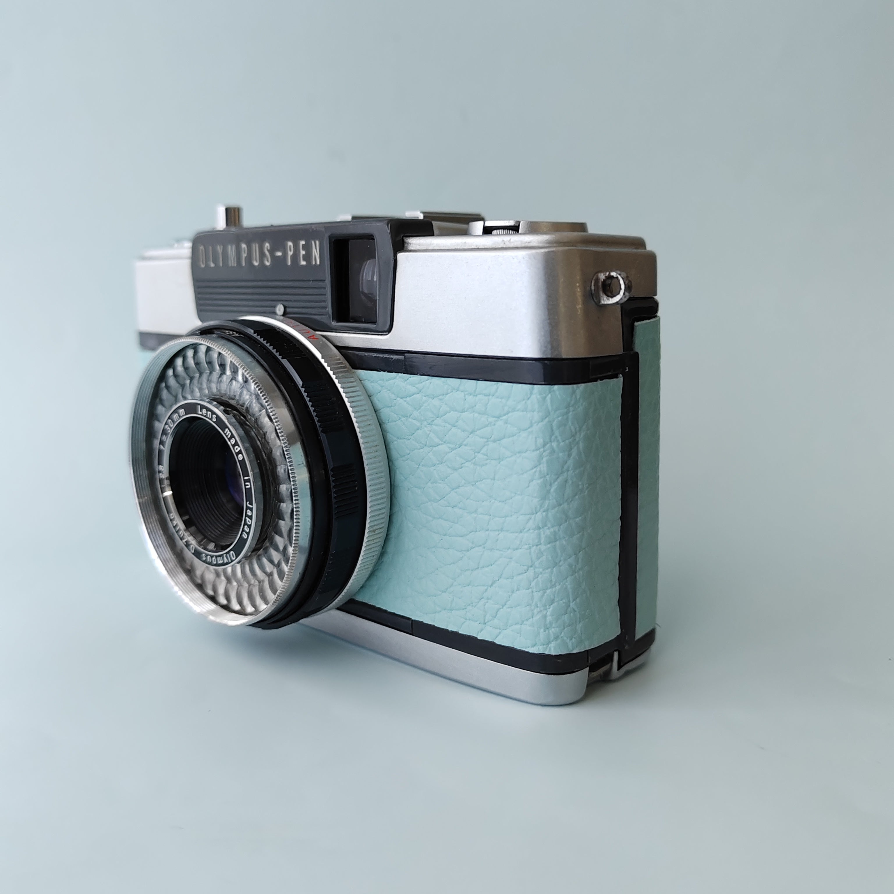 Vintage Film Camera Olympus PEN EES-2 35mm | Mint Blue – Contrail