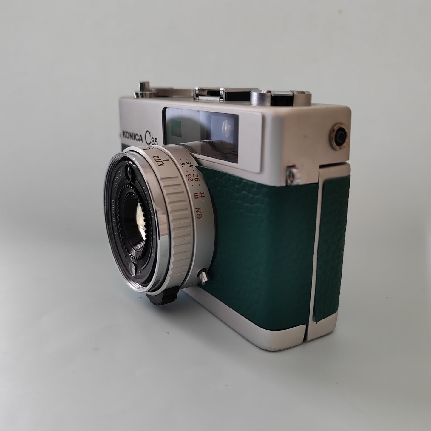 Vintage 35mm Film Camera KONICA C35 | Avocado Green