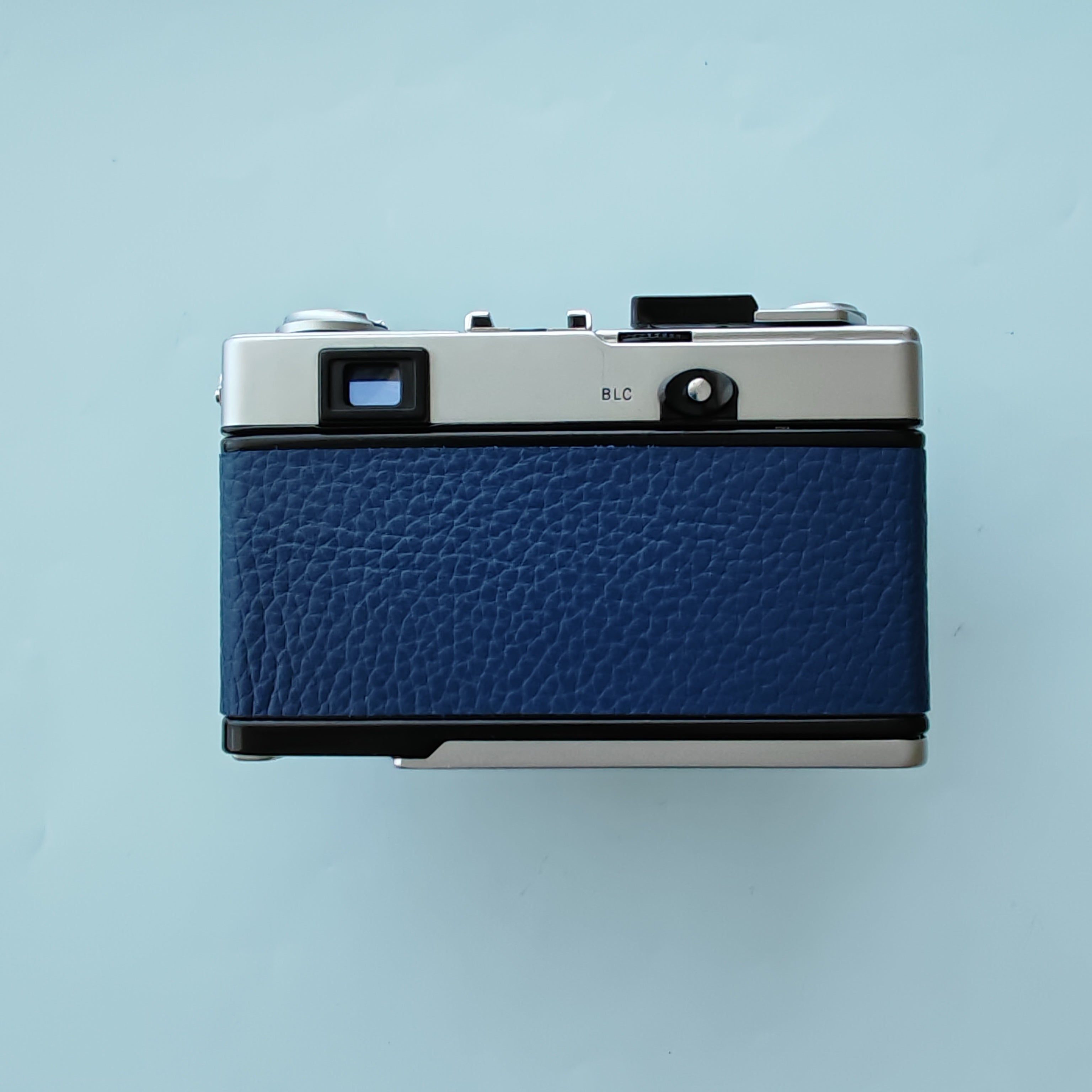 Olympus DC 35 with Deep Navy Leather – Contrail Film Camera