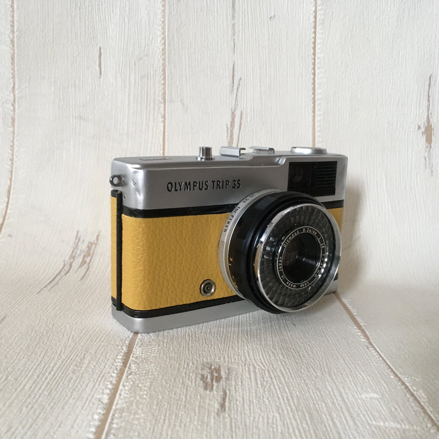 Olympus Trip 35 Vintage 35mm Film Camera | Mustard Yellow