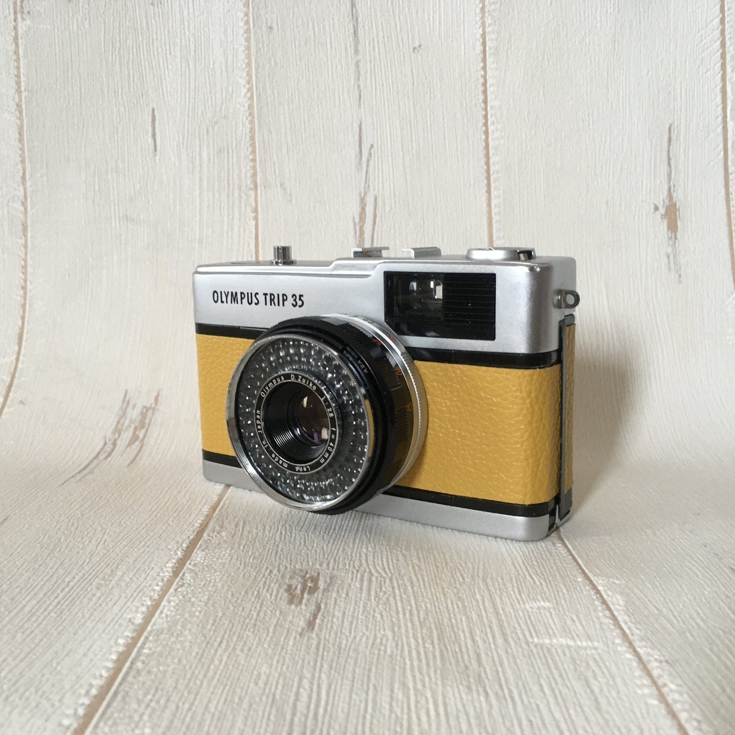 Olympus Trip 35 Vintage 35mm Film Camera | Mustard Yellow