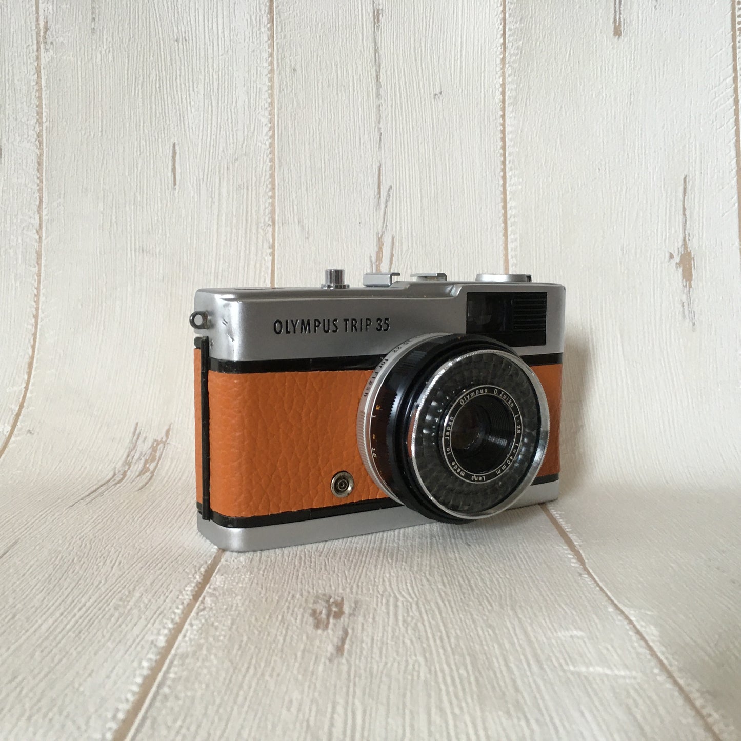 Olympus Trip 35 Vintage 35mm Film Camera | Apricot Orange