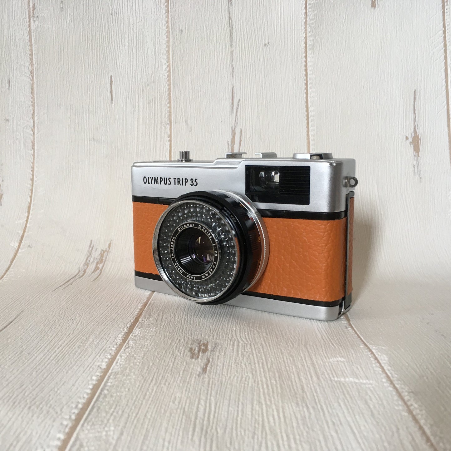 Olympus Trip 35 Vintage 35mm Film Camera | Apricot Orange