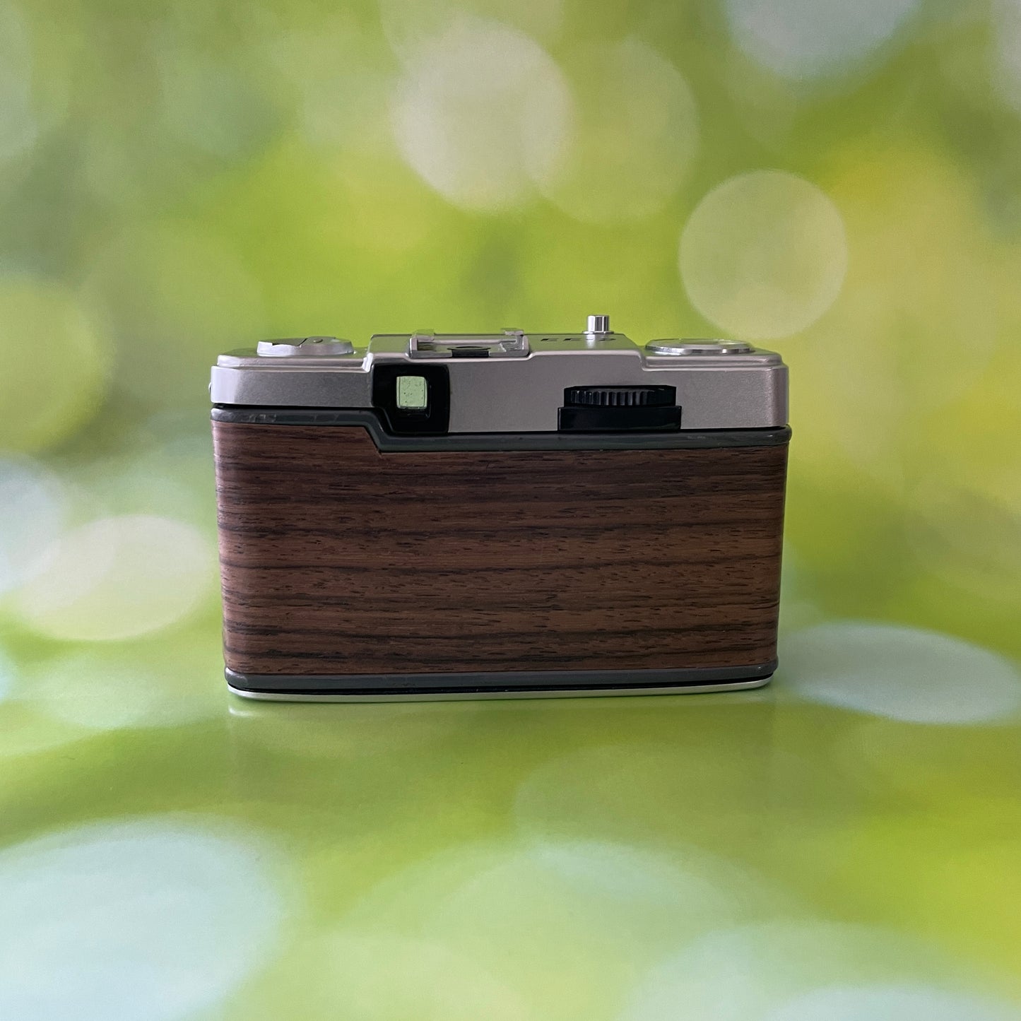 Olympus PEN EE-2 Vintage 35mm Film Camera |  Rosewood veneer