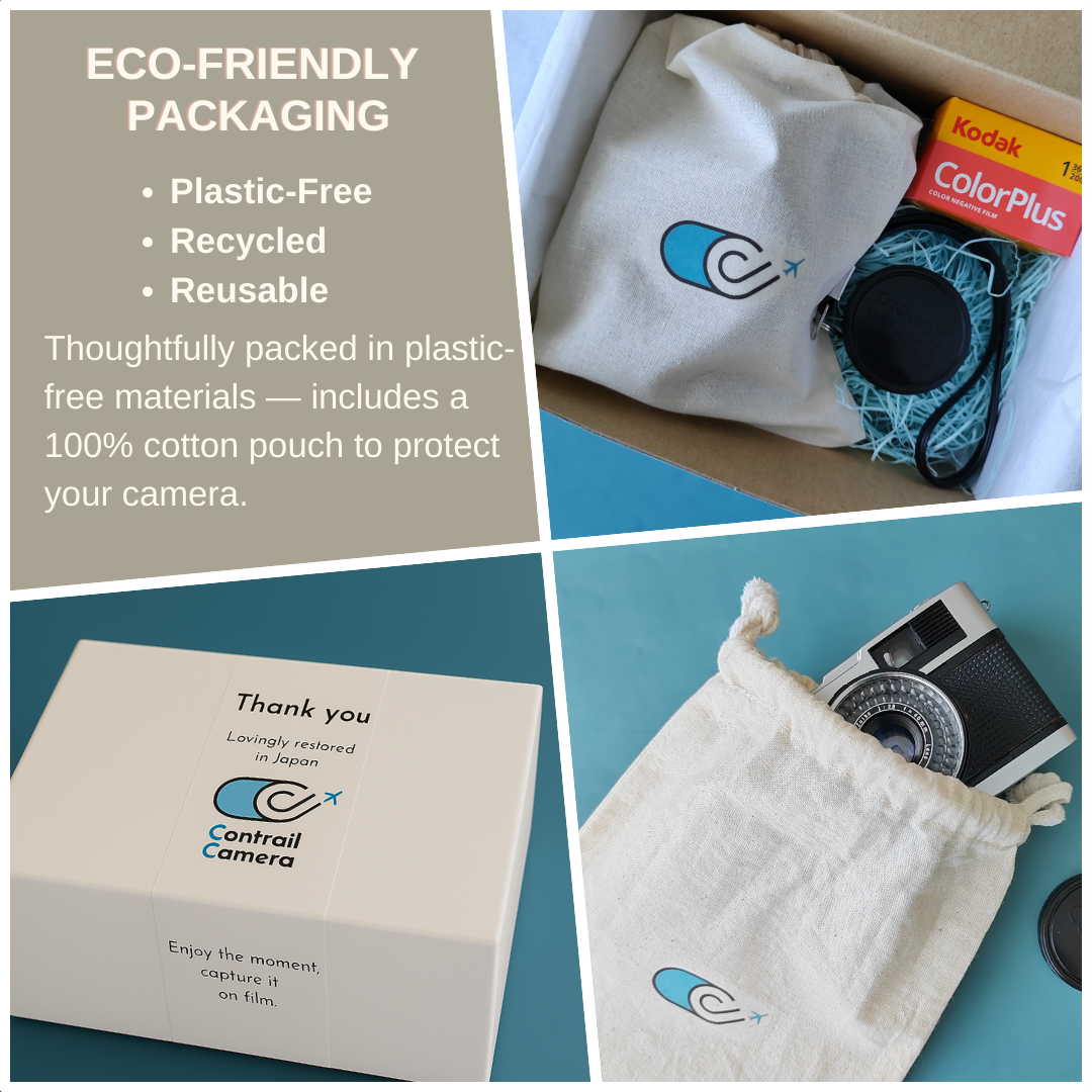 Olympus DC 35 with Deep Navy Leather