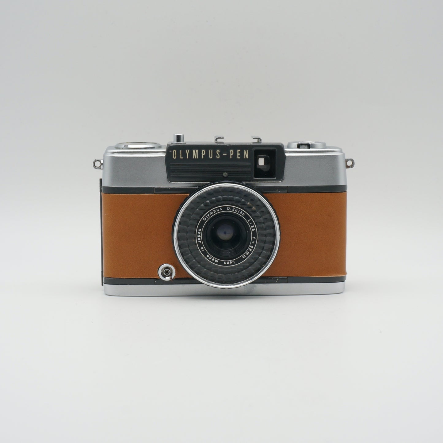 Olympus PEN EE-2  with light brown leatehr